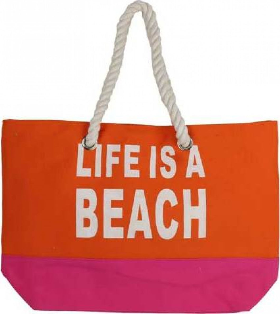 Beach Bag- Lifes a Beach